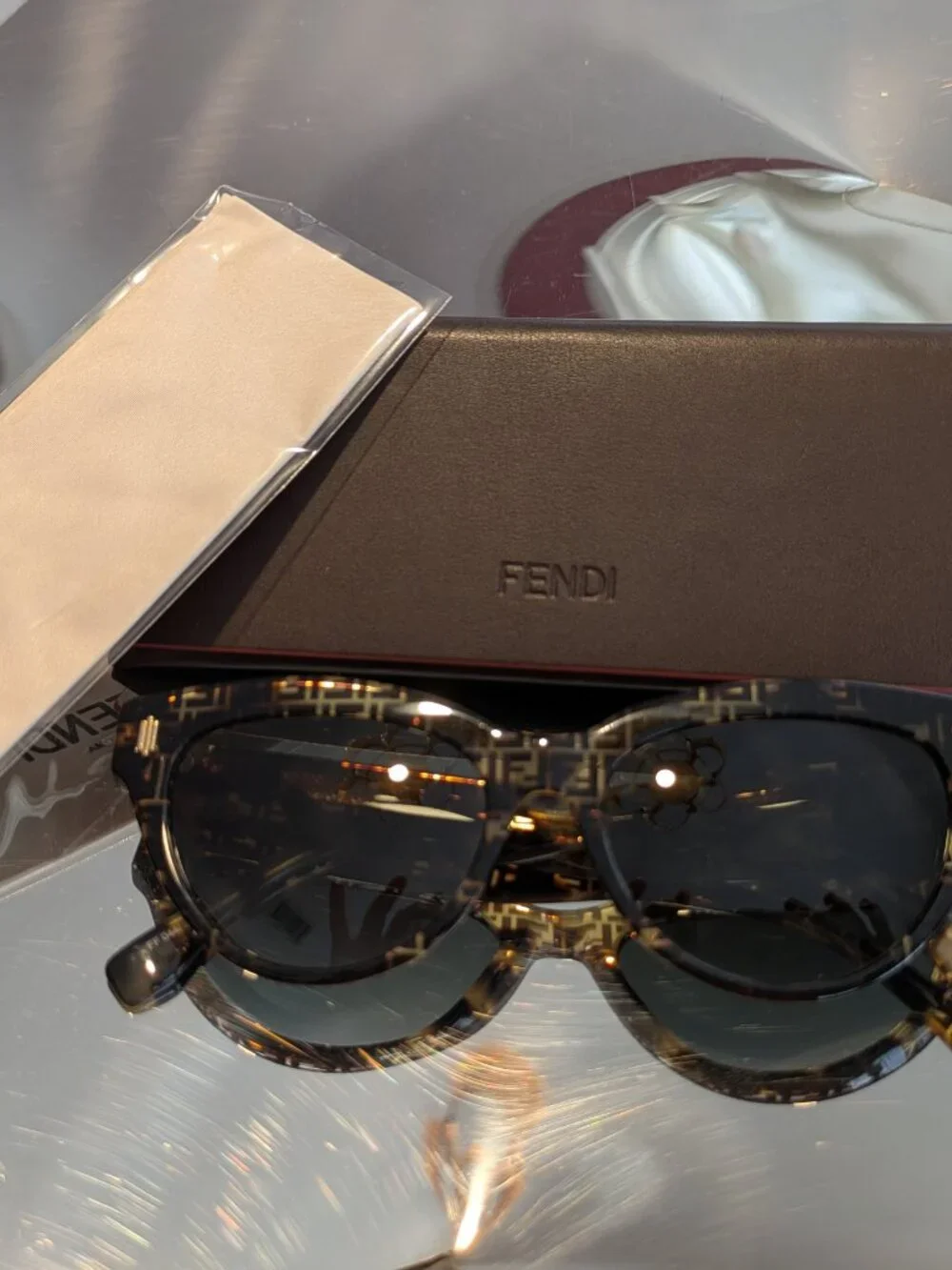 Fendi iconic logo